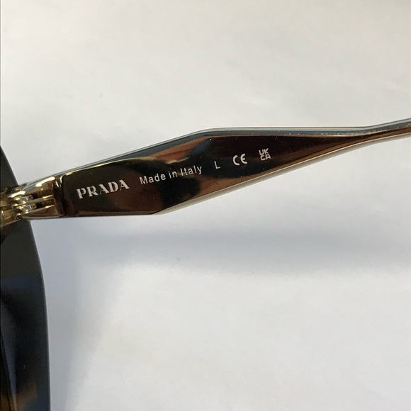 PRADA SPR 03Y VAU-6S1 butterfly sunglass honey tortoise frame brown lenses. - Picture 15 of 16